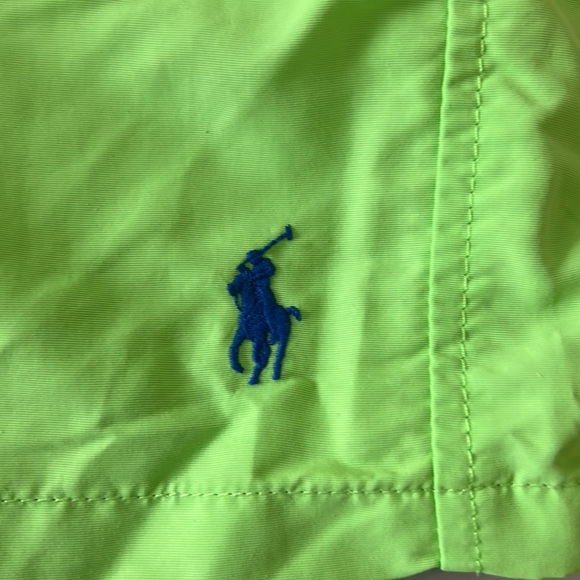 Polo Ralph Lauren XXL Surf Green Swim Trunks - Picture 7 of 11